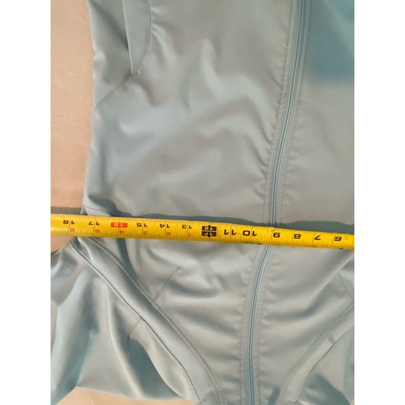 Adidas Beautiful Soft Blue Performance Track Jacket, Size M * wom158 - Picture 11 of 12